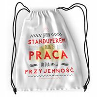 Plecak Dla Standupera Sportowy Szkolny Worek Z Nadrukiem Ze Zdjęciem