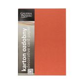 KARTON OZDOBNY KRAFT CZERWONY 20SZT 270G 204428 GALERIA PAPIERU