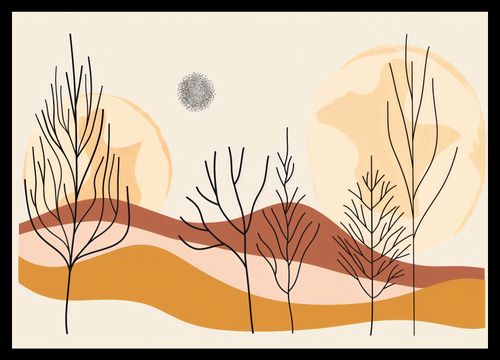 Plakat 42x29,7cm Wydarta Pustynia na Arena.pl