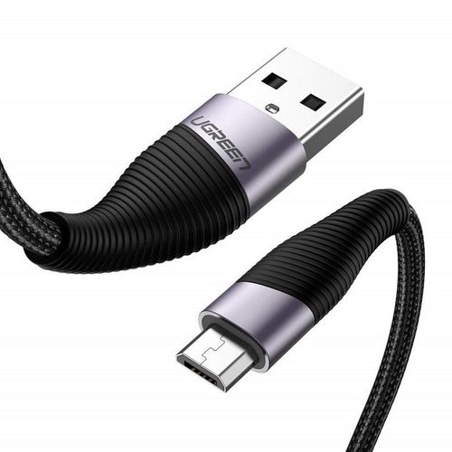 Kabel micro USB UGREEN QC 3.0 2.4A 1m (czarny) na Arena.pl