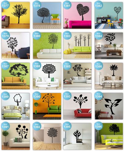 NAKLEJKI na ścianę ścienne DRZEWO drzewa 160cm na Arena.pl