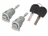 Wkładka Zamka Drzwi Przód Lewa Prawa i Kluczyki VW Polo Golf Skoda Fabia