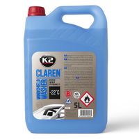 K2 Claren 5L Zimowy płyn do spryskiwaczy -22°C Skutecznie usuwa brud