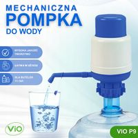 POMPKA DO WODY ViO P9 – DOZOWNIK DYSTRYBUTOR NALEWAK - Z NAKRĘTKĄ MOCUJĄCĄ