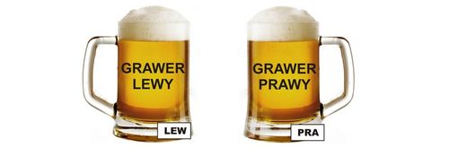 Kufel do piwa z grawerem NA DZIEŃ MĘŻCZYZNY WALENTYNKI Urodziny inne okazje na Arena.pl