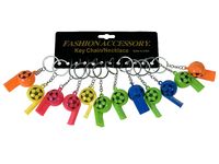 brelok plastikowy gwizdek 12szt.