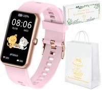 Zegarek SMARTWATCH prezent na Komunię dla dziewczynki POWIADOMIENIA KROKI