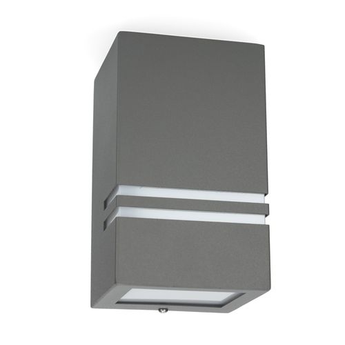 Lampa ścienna do ogrodu MICASA1 szara na Arena.pl