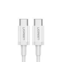 Kabel Ugreen US264 60517 USB-C / USB-C PD QC AFC 0.5m - biały