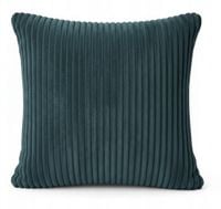 Zestaw 3x Poszewka dekoracyjna Jasiek sztruks 40x40 ciemny morski