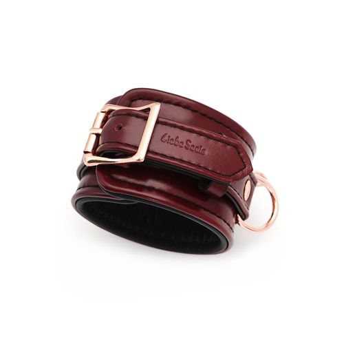 kajdanki wine red ankle cuffs liebe seele na Arena.pl