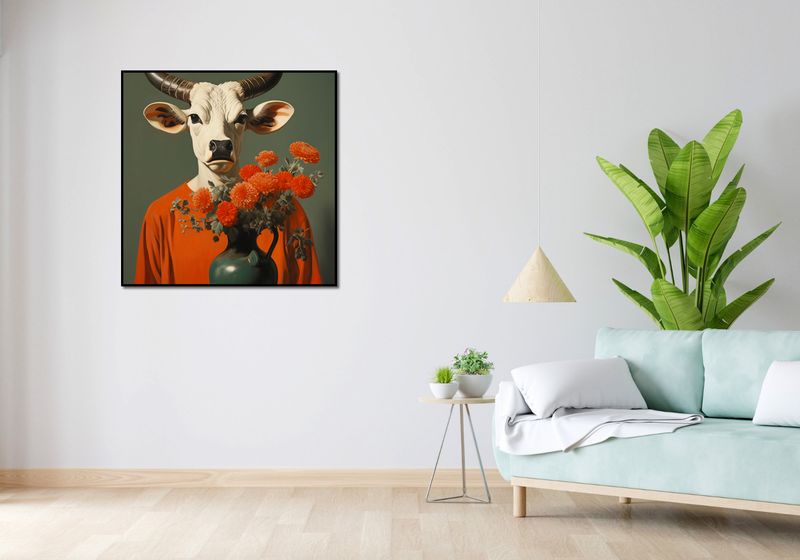 Plakat 90x90cm Harmonia Kontrastów zdjęcie 4