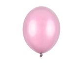 Balony metallic jasne różowe candy pink strong, 30 cm 3 szt.