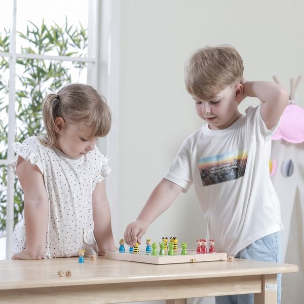 VIGA Drewniana gra Ludo Chińczyk zdjęcie 6