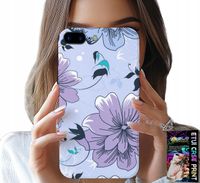 ETUI DO IPHONE ( 7 PLUS ) - KWIATKI KWIECISTE MODNE WZORY PLECKI