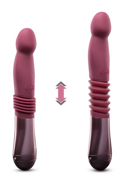temptasia trixie thrusting dildo wine zdjęcie 1
