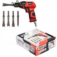 MŁOTEK PNEUMATYCZNY KOMPOZYTOWY YT-09904 BALACHARSKI + 4 DŁUTA