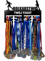 Wieszak na medale ROLKARSTWO twoje imię dowolny tekst 312.3