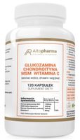 Altopharma Glukozamina Chondroityna MSM Witamina C 120 kapsułek