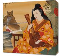 Obraz 50x50cm Muzyka i Poeci