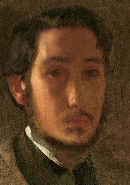 Self Portrait with White Collar, Edgar Degas - plakat 42x59,4 cm zdjęcie 1