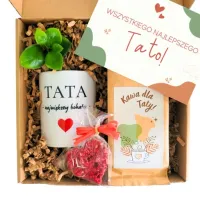 NAJWIĘKSZY BOHATER KAWA PREZENT na święta pod choinkę dla taty ojca niego