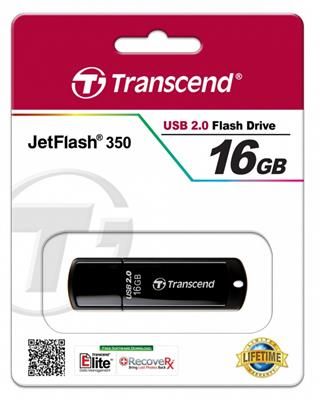 JETFLASH 350 16GB USB2.0 BLACK na Arena.pl