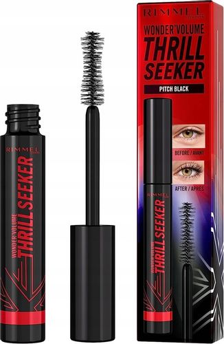 Rimmel Wonder'Volume Thrill Seeker PITCH BLACK Tusz do rzęs na Arena.pl