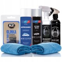 Glinka Do Lakieru K2 Autocleaner Lubrykant IPA Cleaner Szybki Wosk Fibry