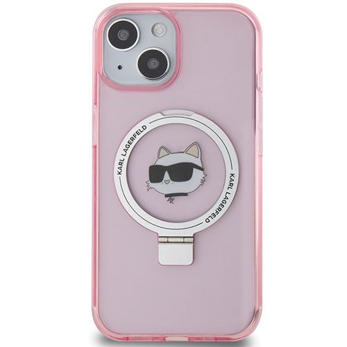 Etui Karl Lagerfeld do iPhone 15, iPhone 14, iPhone 13, Różowy, MagSafe na Arena.pl