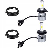 Żarówka H4 LED 12V do Ursus C-330 C-360 + Adapter R2 na H4 P45T | 2