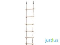 Drabinka z drewnianymi drążkami 6 stopni