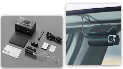 70mai Wideorejestrator A510 Kamera HDR + karta SAMSUNG 64GB EVO+ na Arena.pl