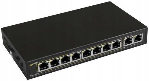 Switch PoE Pulsar SG108 10x 10/100/1000Mbps na Arena.pl