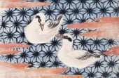 Plakat 86,4x56,8cm Birds 2, Hokusai Japoński Vintage do Salonu
