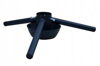 Stojak choinkowy stojak metalowy pod choinkę stojak na choinkę 9 cm