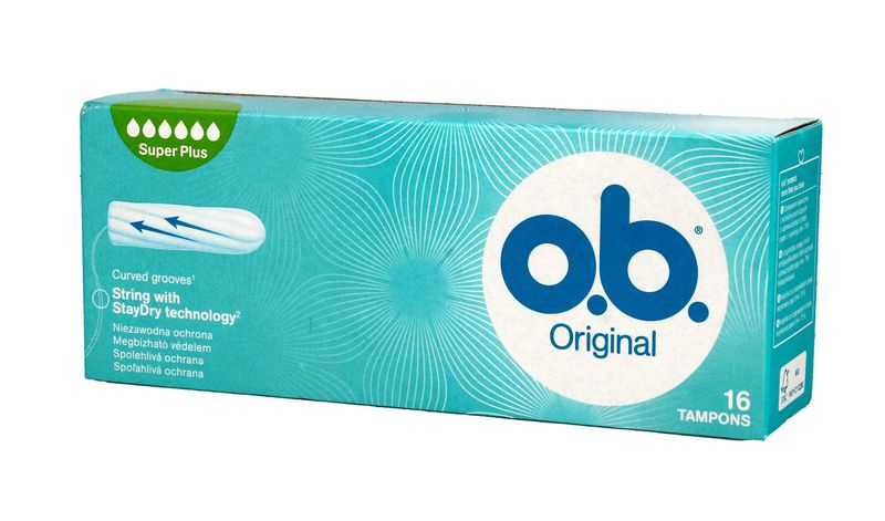 O.B. Original Super Plus Tampony 1op.-16 szt zdjęcie 1