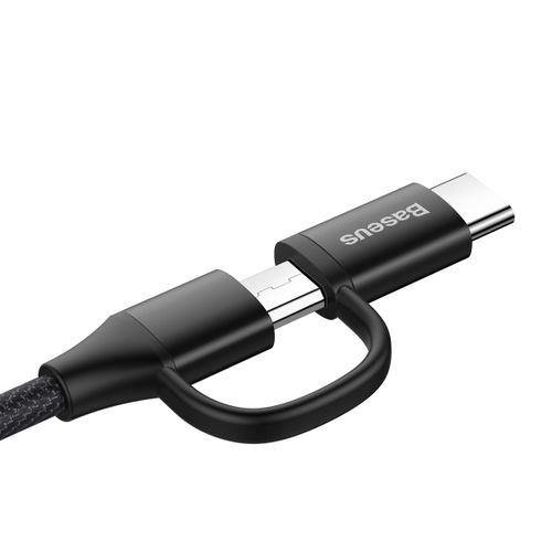 Kabel 2w1 micro USB + Type-C Baseus Yiven 1m na Arena.pl