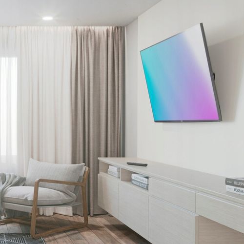 Mocny UCHWYT DO TELEWIZORA do 75" Hama LCD/LED VESA 600X400 uchylny na Arena.pl