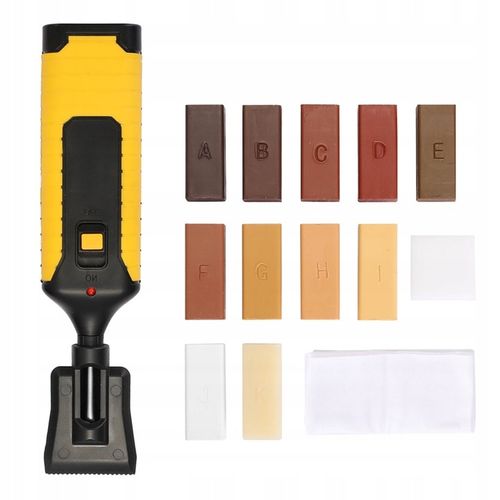 ZESTAW DO NAPRAWY MEBLI NARZĘDZIA NAPRAWCZE DO PARKIETU WOSK MARKERY na Arena.pl