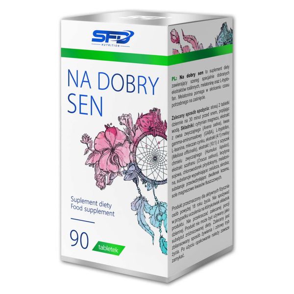 Na dobry sen 90tab - SFD Melisa MELATONINA zdjęcie 1