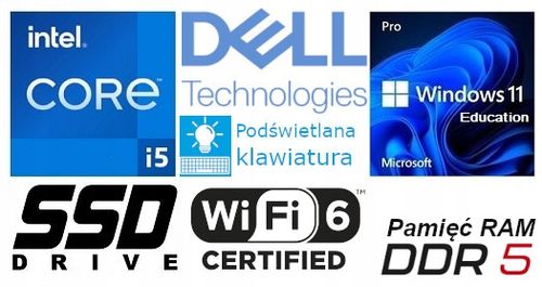 Laptop dla nauczyciela DELL Latitude 3550 i5-1335U DDR5 32GB SSD 512GB W11P na Arena.pl