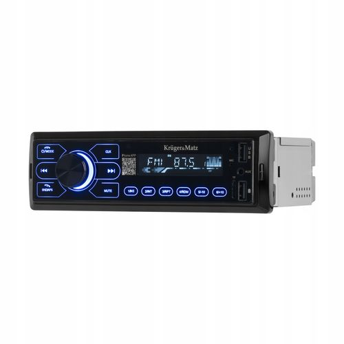Radio samochodowe Bluetooth Kruger&Matz 1 DIN USB AUX PILOT microSD na Arena.pl