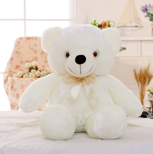 Miś LED - biały na Arena.pl