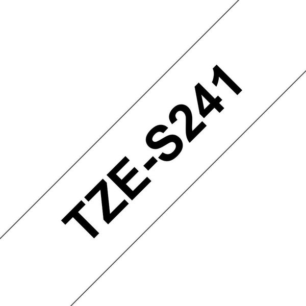 Brother Tzes241 Label-Making Tape zdjęcie 1