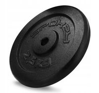 ZESTAW - OBCIĄŻENIE ŻELIWNE SPOKEY SINIS 2 x 2,5KG