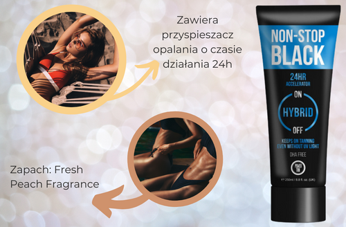 Power Tan Non-Stop Black Hybrid Accelerator na Arena.pl