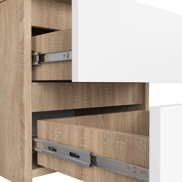 SZAFKA NOCNA CL2 40 cm SONOMA / BIAŁA zdjęcie 5