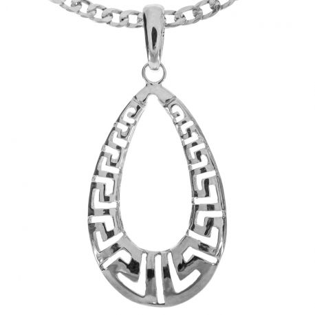 SREBRNY KOMPLET WZÓR GRECKI SREBRO PRÓBY 925 na Arena.pl