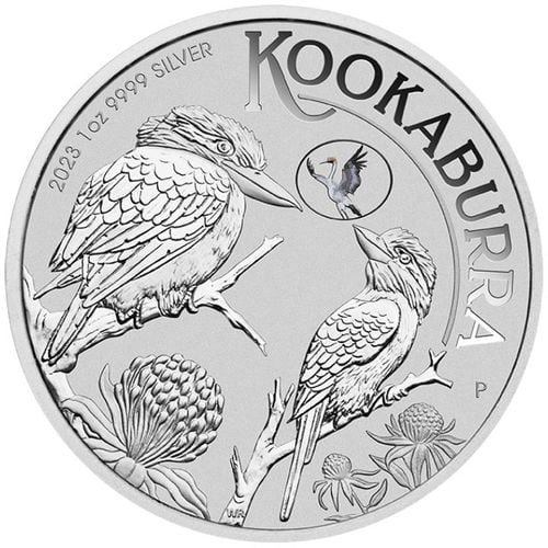 Kookaburra with Brolga 1 uncja Srebra 2023 Privy Mark (Brisbane Money Expo Anda Special) na Arena.pl